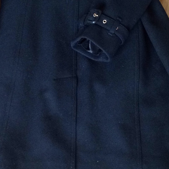 Burberry "Gibbsmoores" long wool coat - Picture 5 of 6